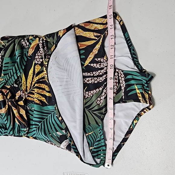 SWIM SUIT palm leaves one piece - Picture 14 of 15